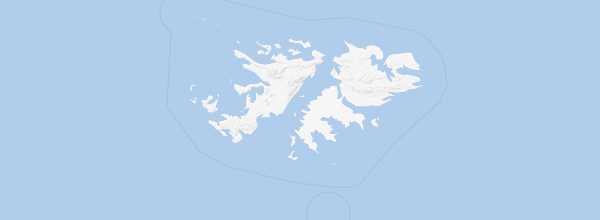 Map of Falkland Islands