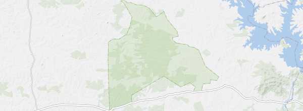 Map of La Marahoué National Park