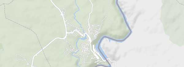 Map of Miranda do Douro