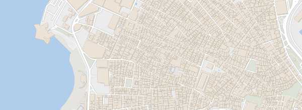 Map of Old Town (Cádiz)