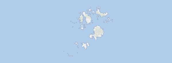 Map of Isles of Scilly