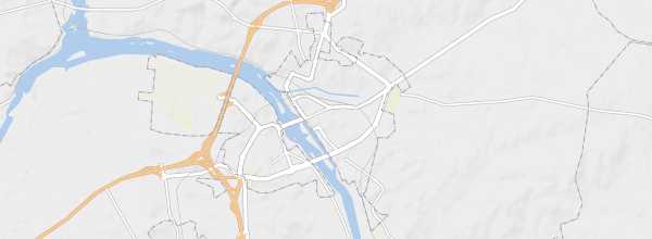 Map of Mérida (Spain)