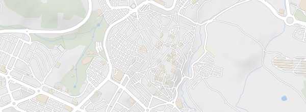 Map of Old Town of Cáceres