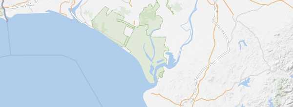 Map of Doñana National Park