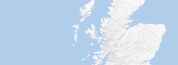 Map of Hebrides