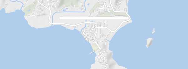 Map of Vieux Fort