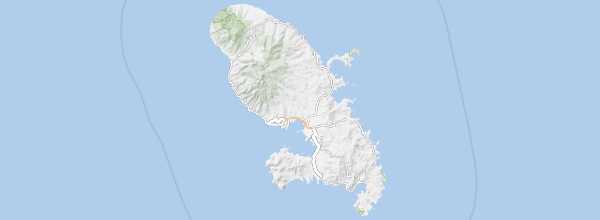 Map of Martinique