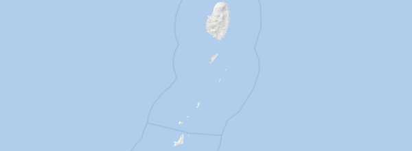 Map of Saint Vincent and the Grenadines