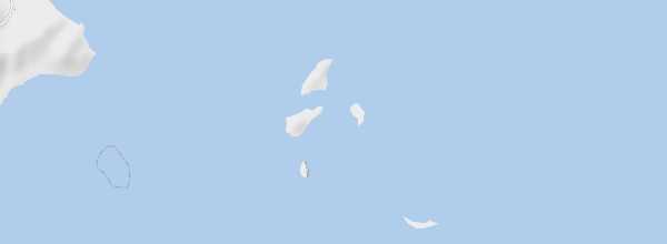 Map of Tobago Cays