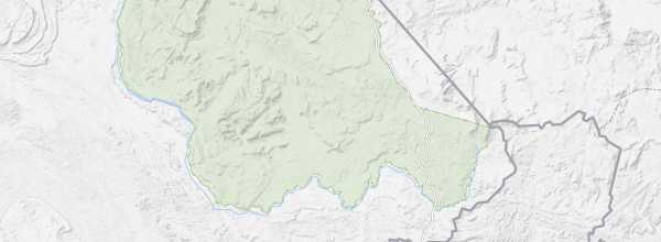 Map of Gran Sabana