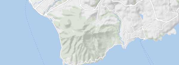 Map of Caribbean Mountains