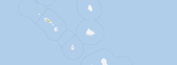 Map of Antigua and Barbuda