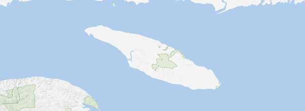 Map of Anticosti National Park