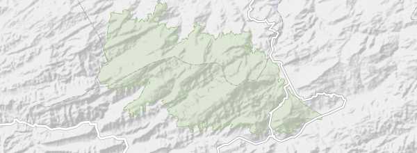 Map of El Guacharo National Park