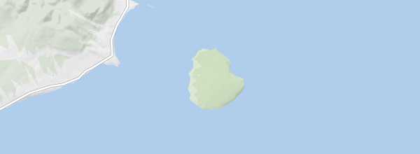 Map of Bonaventure Island and Percé Rock National Park