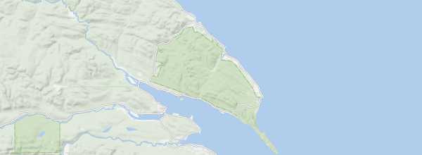 Map of Forillon National Park