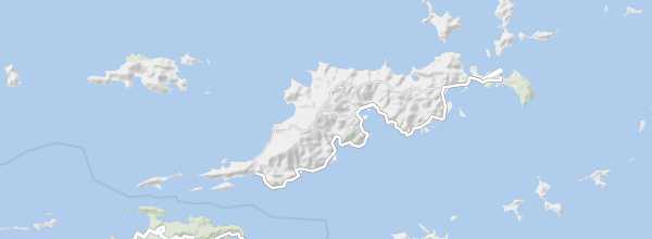 Map of Tortola