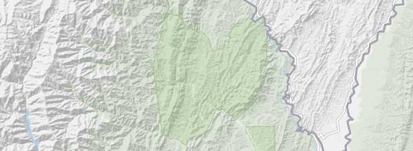 Map of Baritu National Park