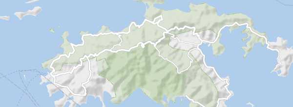 Map of Virgin Islands National Park