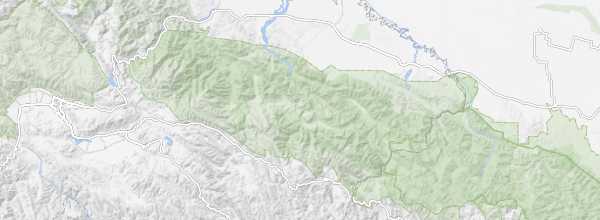 Map of Carrasco National Park