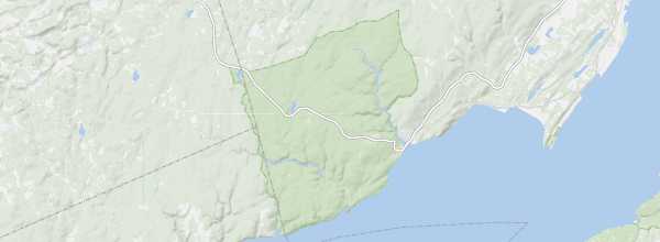 Map of Fundy National Park