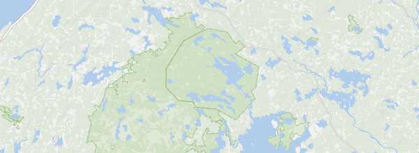 Map of Kejimkujik National Park