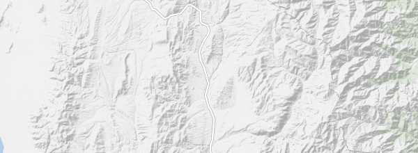 Map of Quebrada de Humahuaca