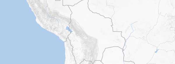 Map of Bolivia