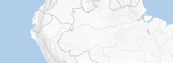 Map of Amazon Rainforest