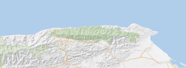 Map of El Avila National Park