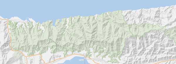 Map of Henri Pittier National Park