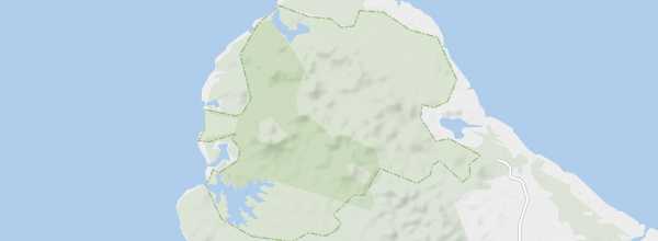 Map of Washington Slagbaai National Park