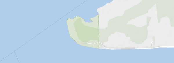 Map of Pointe-aux-Outardes Nature Park