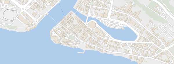 Map of Historic Area of Willemstad