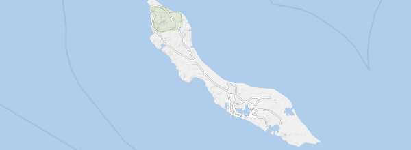 Map of Curaçao