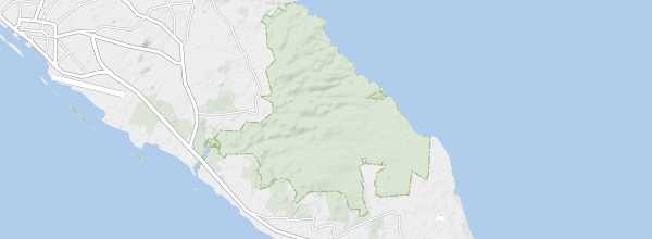 Map of Arikok National Park