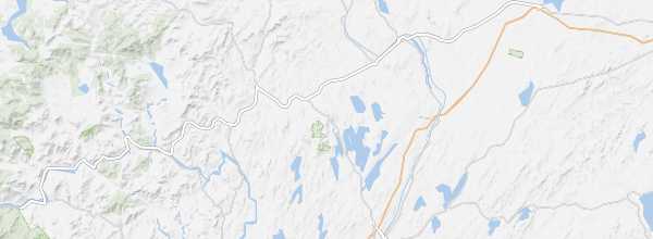 Map of Kennebec and Moose River Valleys