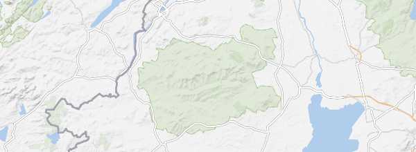 Map of The Sperrins