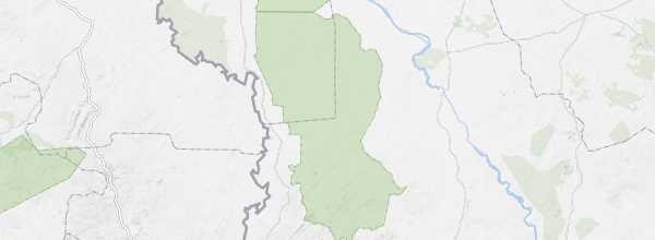 Map of Taï National Park