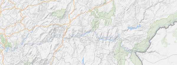 Map of Upper Douro Wine Region