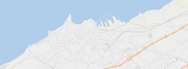 Map of Casablanca