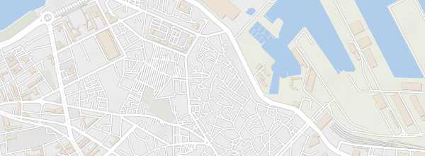 Map of Old Medina of Casablanca