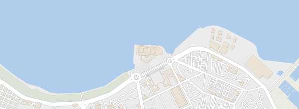 Map of Hassan II Grand Mosque