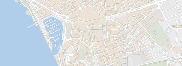 Map of Old Town (Faro)