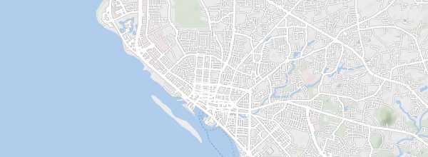 Map of Oranjestad (Aruba)