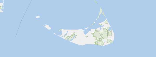 Map of Nantucket