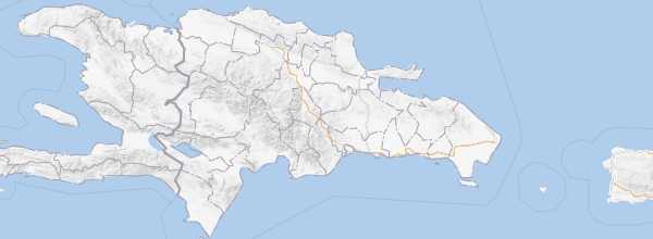 Map of Dominican Republic