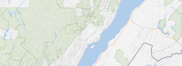 Map of Charlevoix