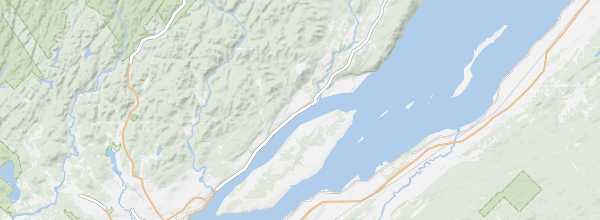 Map of Côte-de-Beaupré