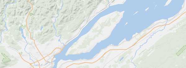 Map of Orléans Island